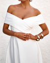 Belina Dress-White
