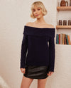 Twosisters The Label Wynter Top Navy