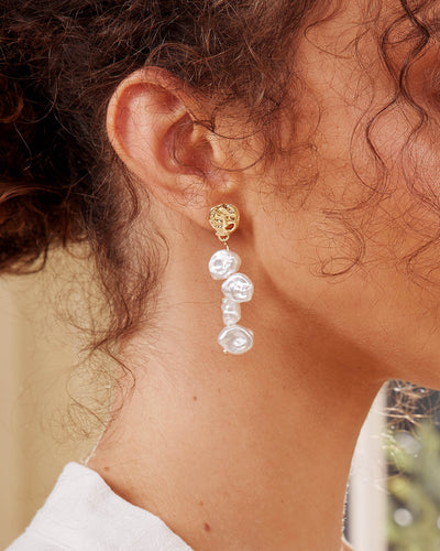 Twosisters The Label Ethel Earring Pearl
