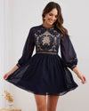 Twosisters The Label Avril Mini Dress Navy