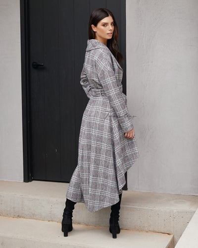 Twosisters The Label Meryl Coat Checkered