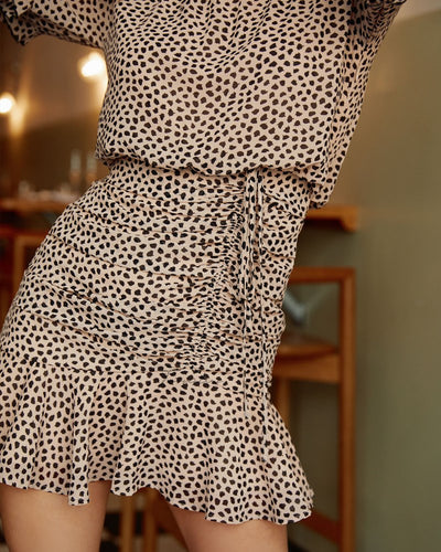 Twosisters The Label Piper Dress Leopard Print
