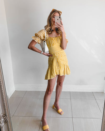 Twosisters The Label Reign Dress - Yellow