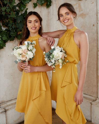 Twosisters The Label Sienna Dress Mustard